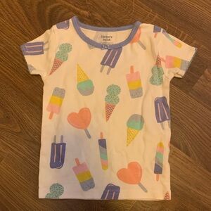 Ice cream pj top